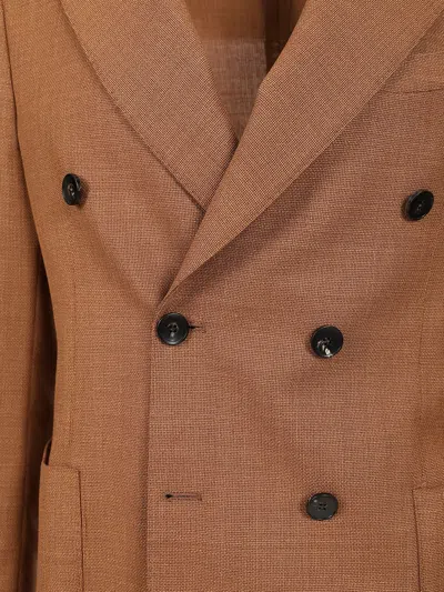 Guarinucci Blazer Doppio Petto Lana Opsak Verde