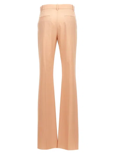 Valentino Wool Tailoring Pants With Pockets And Flared Leg