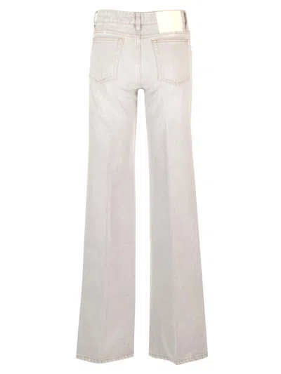 Ami Alexandre Mattiussi Ami Slitted Flared Jeans