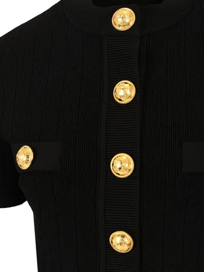 Balmain Buttoned Knitted Cardigan