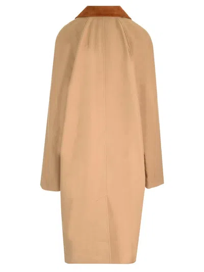 Apc Gaspard Coats Beige