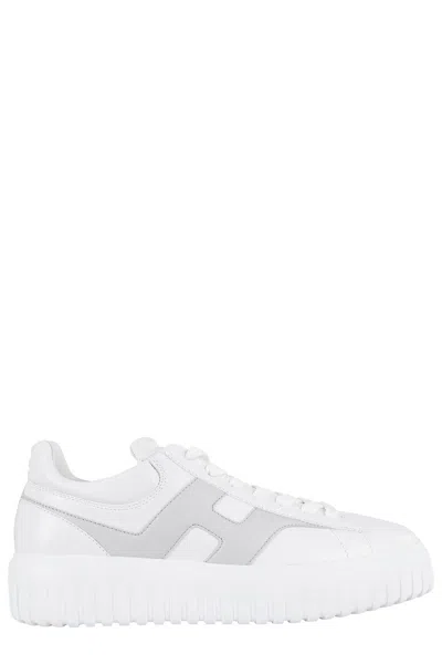 Hogan H-stripes Allacciato H Spezzata Sneakers In Multi