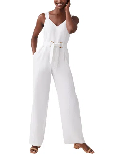 J.MCLAUGHLIN J. MCLAUGHLIN DESDEMONA LINEN-BLEND JUMPSUIT 