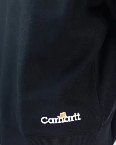 Carhartt Felpa Label Script Nera