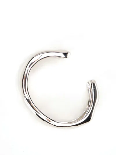 Ami Alexandre Mattiussi Ami Paris Open Cuff Polished Bracelet
