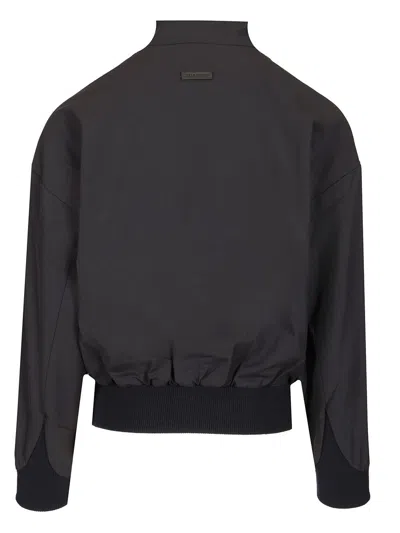 Fear Of God High Neck Track Jacket Jackets Blue