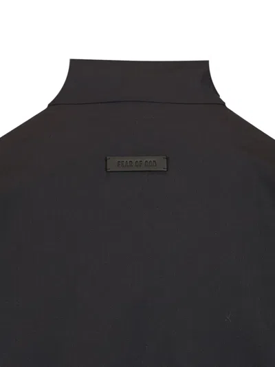 Fear Of God High Neck Track Jacket Jackets Blue