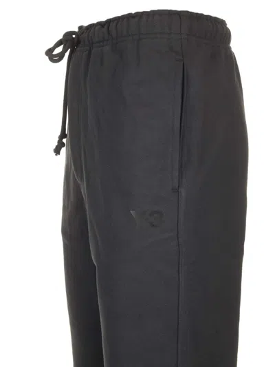 Y-3 In Recycled Cotton And Nylon Trousers Black