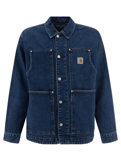 Carhartt Logo Double Front Denim Jacket