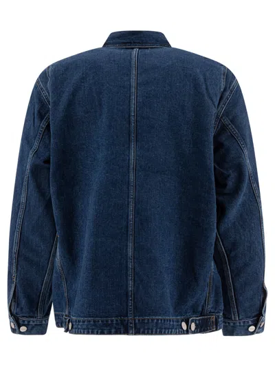 Carhartt Logo Double Front Denim Jacket
