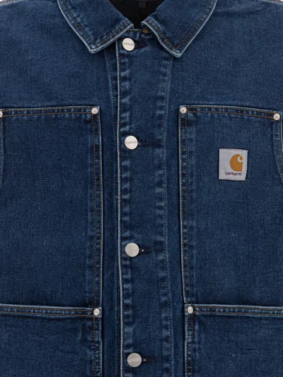 Carhartt Logo Double Front Denim Jacket