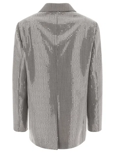 Golden Goose Journey Sequined Houndstooth Boyfriend Jacket
