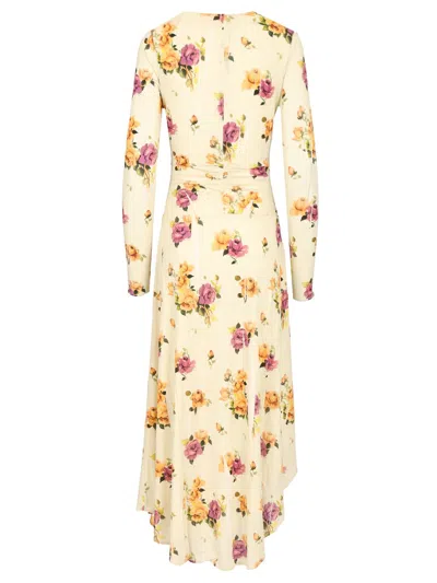 Acne Studios Jersey Midi Dress Dresses Multicolor