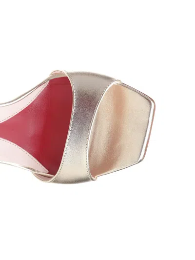 ROGER VIVIER JEWEL HEEL SCARPE BASSE GOLD 