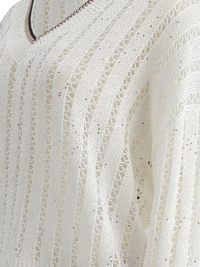 Brunello Cucinelli Knitwear White