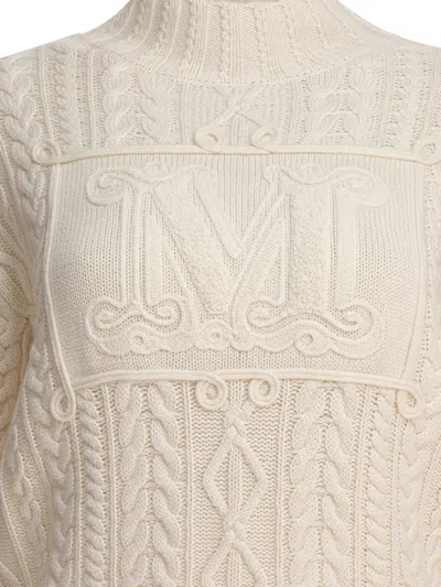 Max Mara Knitwear White