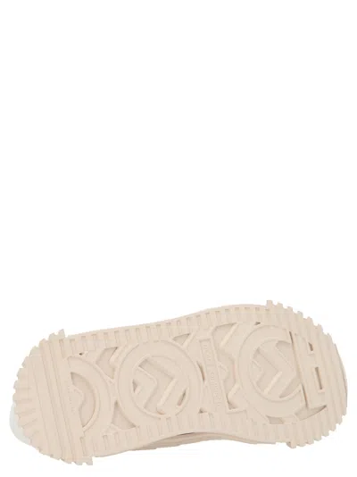 Dolce & Gabbana Nsl Lace-trimmed Low-top Sneakers