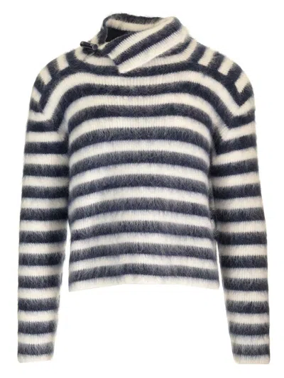 Jacquemus Le Pull Marina Knitwear White