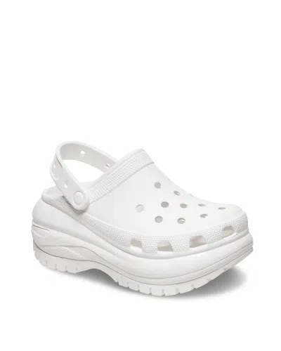 Crocs Mega Crush Clogs Unisex White 46