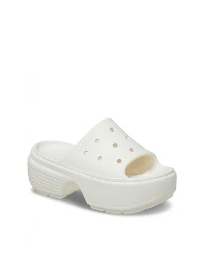 Crocs Sandalo Stomp Slide W Chalk