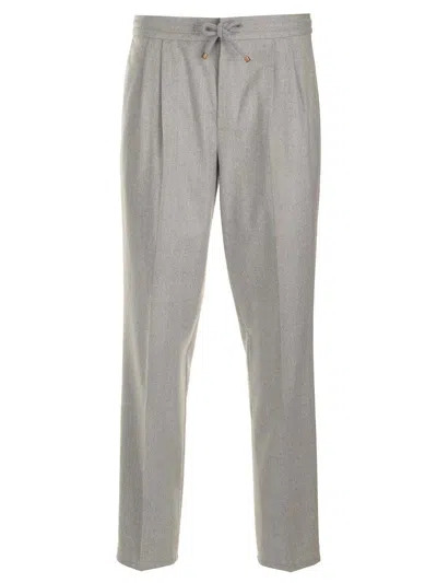 Brunello Cucinelli Wool Track Pants