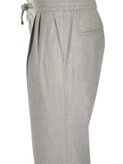 Brunello Cucinelli Wool Track Pants