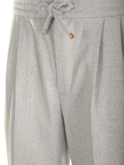Brunello Cucinelli Wool Track Pants
