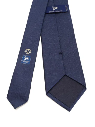 Elios Sagittarius Tie Ties And Bow Ties Blue