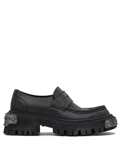 Balenciaga 50mm Tractor Leather Loafers