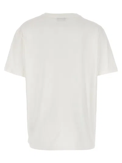 Etro Cotton Crewneck T-shirt W/embroidery In White