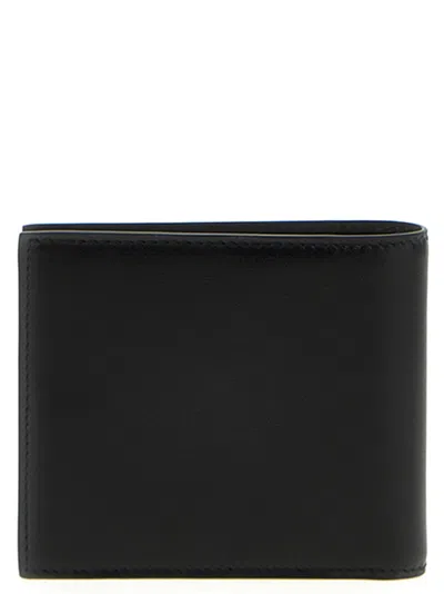 Dolce & Gabbana Logo Print Wallet Wallets And Card Holders White/black