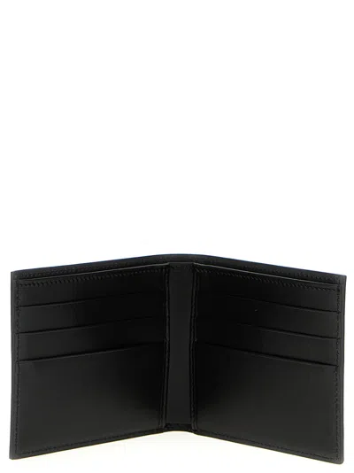 Dolce & Gabbana Logo Print Wallet Wallets And Card Holders White/black