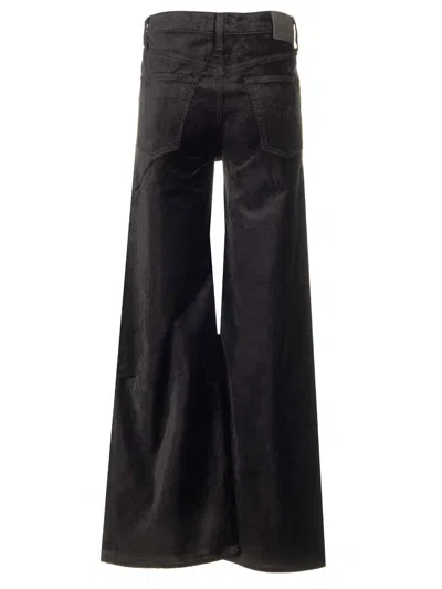 Citizen Of Humanity Paloma Baggy Velvet Pant In Pony