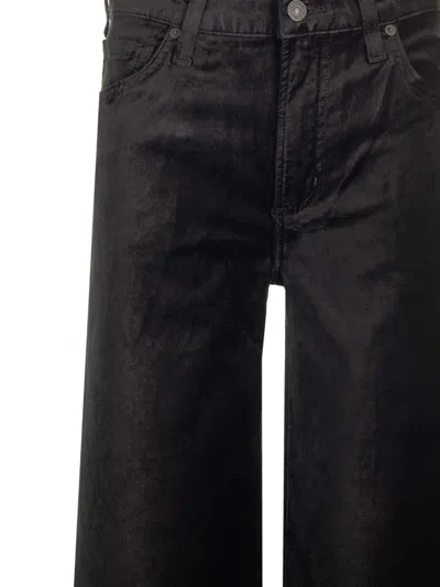 Citizen Of Humanity Paloma Baggy Velvet Pant In Pony