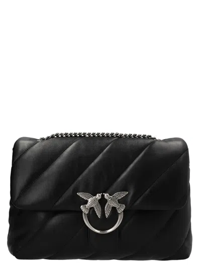 Pinko Love Big Puff Crossbody Bags Black