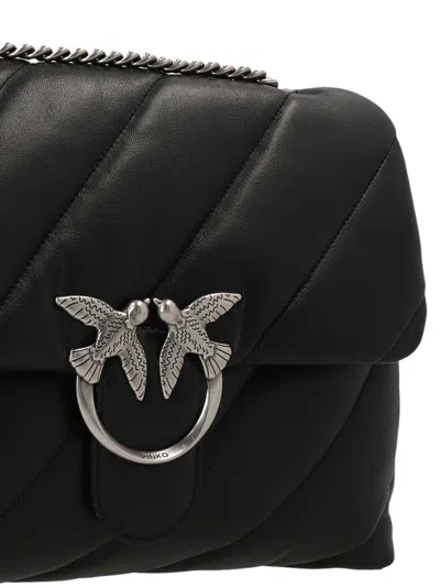 Pinko Love Big Puff Crossbody Bags Black