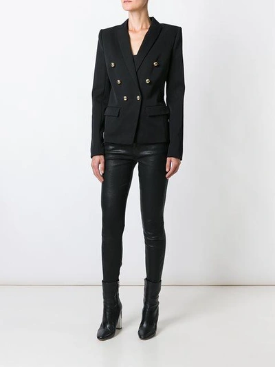 Shop Alexandre Vauthier Double Breasted Blazer