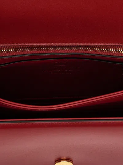 Valentino Garavani Garavani Vain Small Shoulder Bag In Shiny Calfskin Woman Rosso Valentino Uni