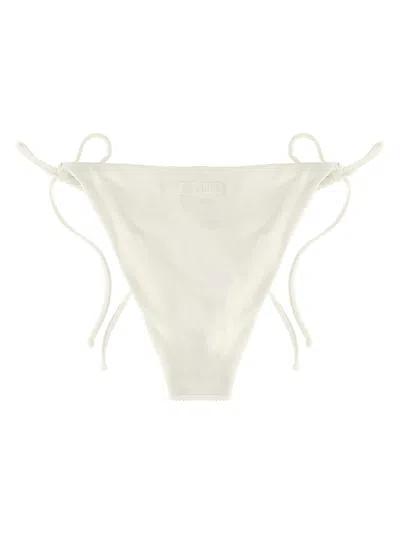Mc2 Saint Barth Virgo Bikini Bottoms Beachwear White