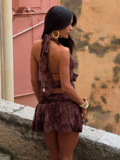 Outcast Mona Top Choc