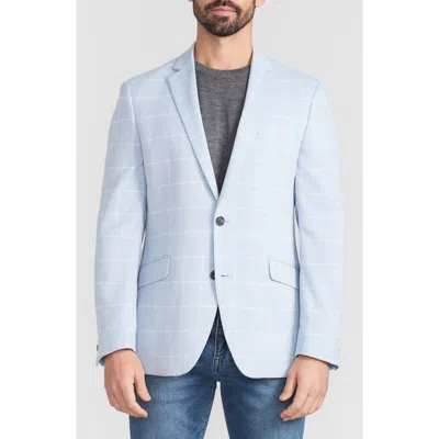 Savile Row Co Windowpane Sport Coat In Blue