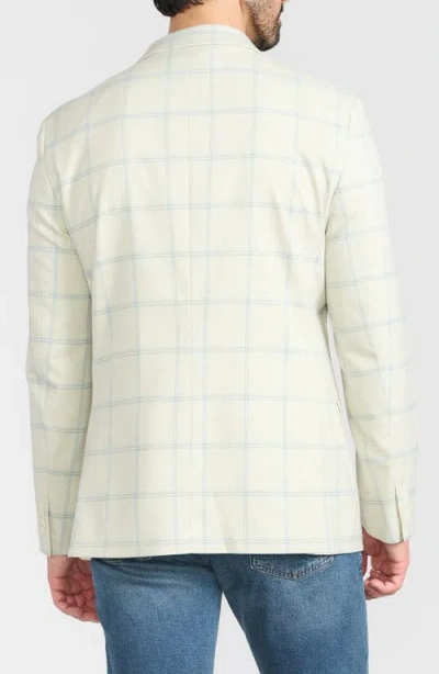 Savile Row Co Mayfair Windowpane Notch Lapel Blazer
