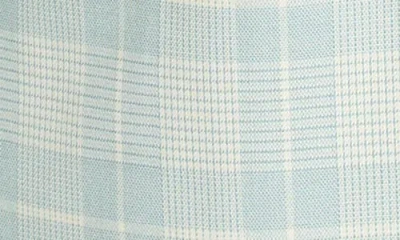 Savile Row Co Mayfair Plaid Notch Lapel Blazer In Green