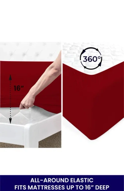 Luxury Home Deep Pocket Microfiber Sheet Set