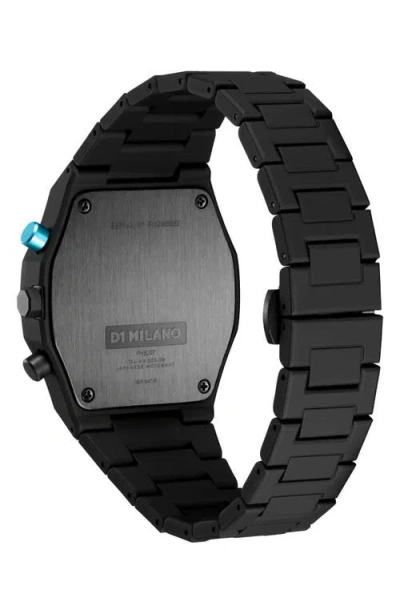 D1 Milano Polychrono 40.5mm Watch In Black