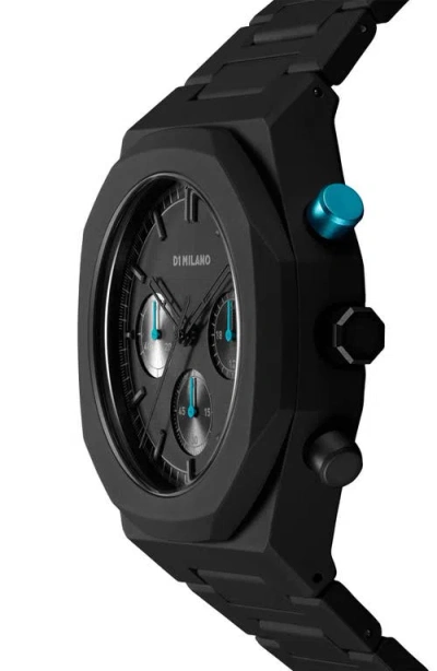 D1 Milano Polychrono 40.5mm Watch In Black