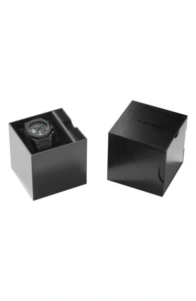 D1 Milano Polychrono 40.5mm Watch In Black