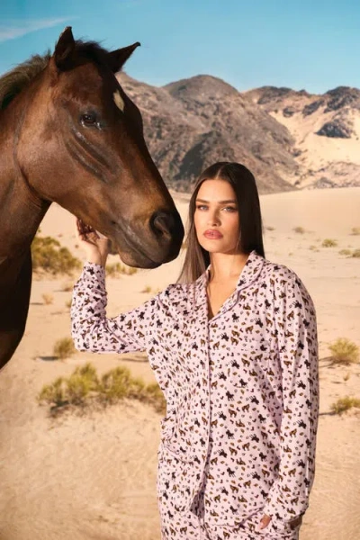 Crickle Daisy Yeehaw Long Pajama Set