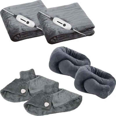 Pursonic Father's And Mother's Day Ultimate Comfort Bundle Heated Blankets & Relaxing Massagers!
