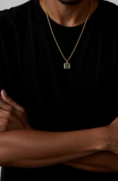 Ettika Jade Pendant Necklace